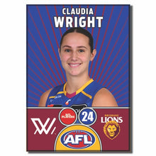 AFLW S10 BRISBANE - WRIGHT, Claudia