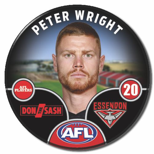 2025 AFL Essendon Football Club - WRIGHT, Peter