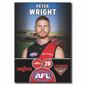 2025 AFL Essendon Football Club - WRIGHT, Peter