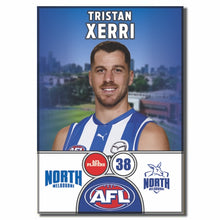 2025 AFL North Melbourne Football Club - XERRI, Tristan
