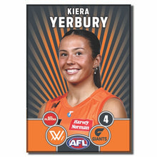 AFLW S11 GWS GIANTS - YERBURY, Kiera