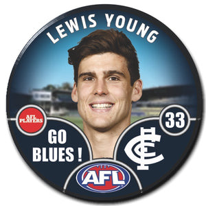 2025 AFL Carlton Football Club - YOUNG, Lewis