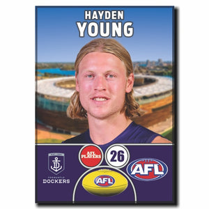 2024 AFL Fremantle Football Club - YOUNG, Hayden