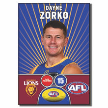 AFL 2026 BRISBANE LIONS Football Club - ZORKO, Dayne
