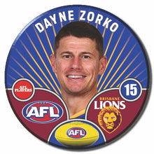 AFL 2026 BRISBANE LIONS Football Club - ZORKO, Dayne