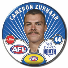 AFL 2026 NORTH MELBOURNE Football Club - ZURHAAR, Cameron