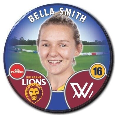 2022 AFLW Brisbane Player Badge - SMITH, Bella