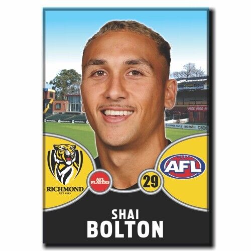 2021 AFL Richmond Player Magnet - BOLTON, Shai