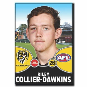 2021 AFL Richmond Player Magnet - COLLIER-DAWKINS, Riley