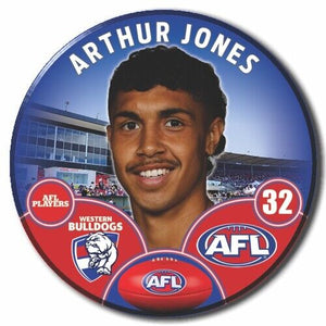 2023 AFL Western Bulldogs Football Club - JONES, Arthur