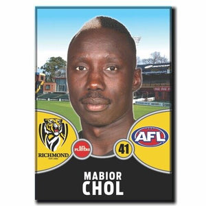 2021 AFL Richmond Player Magnet - CHOL, Mabior