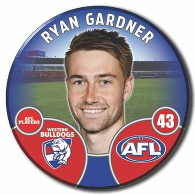 2022 AFL Western Bulldogs - GARDNER, Ryan