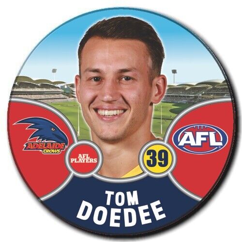 2021 AFL Adelaide Crows Player Badge - DOEDEE, Tom