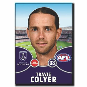 2021 AFL Fremantle Dockers Player Magnet - COLYER, Travis