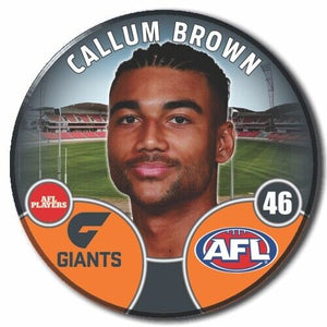 2022 AFL GWS Giants - BROWN, Callum