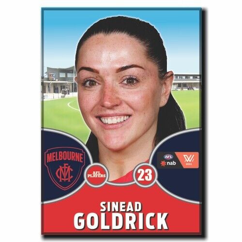 2021 AFLW Melbourne Player Magnet - GOLDRICK, Sinead