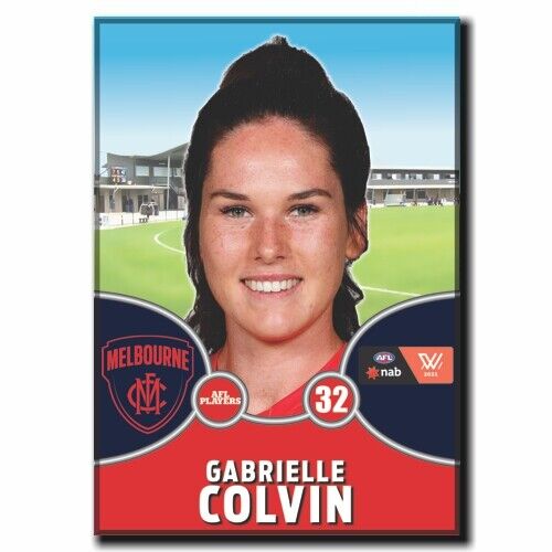 2021 AFLW Melbourne Player Magnet - COLVIN, Gabrielle