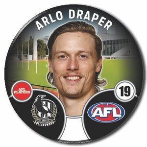 2022 AFL Collingwood - DRAPER, Arlo