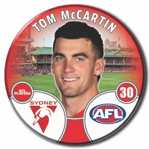 2022 AFL Sydney Swans - McCARTIN, Tom