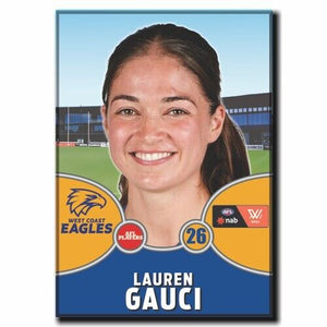 2021 AFLW West Coast Eagles Player Magnet - GAUCI, Lauren