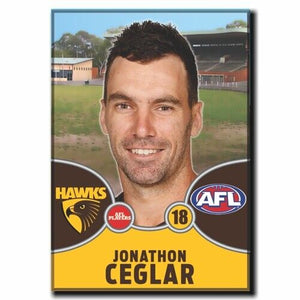 2021 AFL Hawthorn Player Magnet - CEGLAR, Jonathon