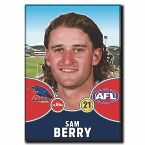 2021 AFL Adelaide Crows Player Magnet - BERRY, Sam