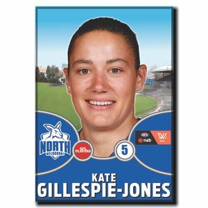 2021 AFLW North Melbourne Player Magnet - GILLESPIE-JONES, Kate