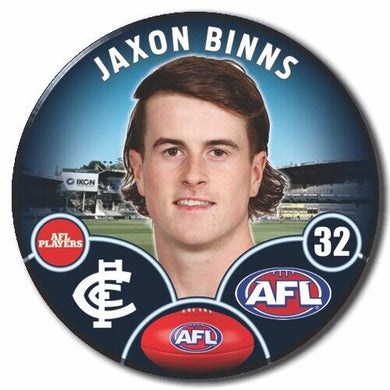 2023 AFL Carlton Football Club - BINNS, Jaxon