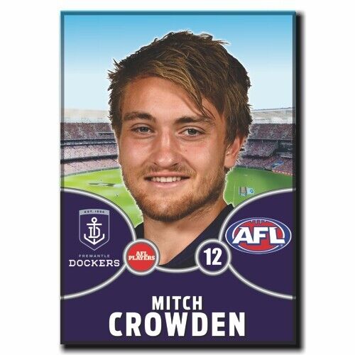 2021 AFL Fremantle Dockers Player Magnet - CROWDEN, Mitch