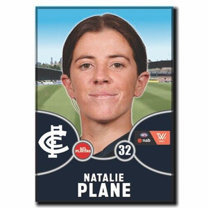 2021 AFLW Carlton Player Magnet - PLANE, Natalie