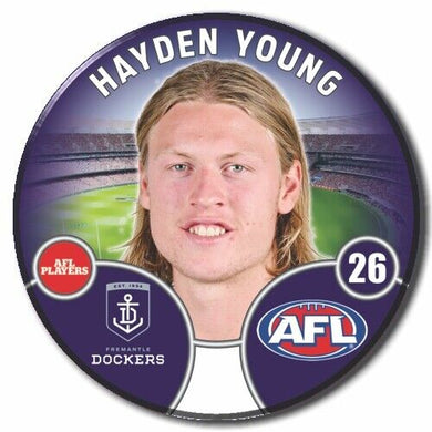 2022 AFL Fremantle - YOUNG, Hayden