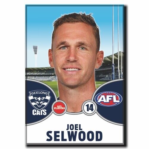 2021 AFL Geelong Player Magnet - SELWOOD, Joel