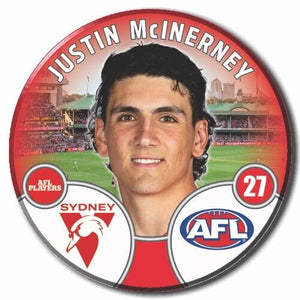 2022 AFL Sydney Swans - McINERNEY, Justin