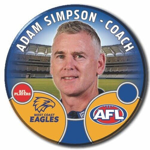 2022 AFL West Coast - SIMPSON, Adam - COACH