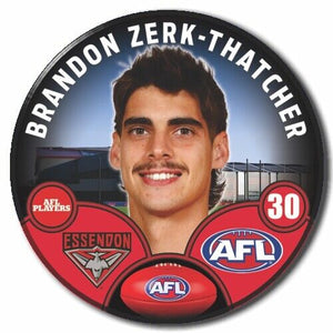 2023 AFL Essendon Football Club - ZERK-THATCHER, Brandon