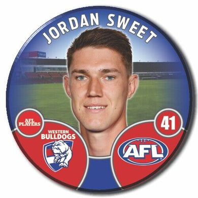 2022 AFL Western Bulldogs - SWEET, Jordan