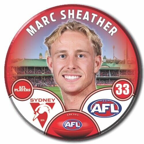 2023 AFL Sydney Swans Football Club - SHEATHER, Marc