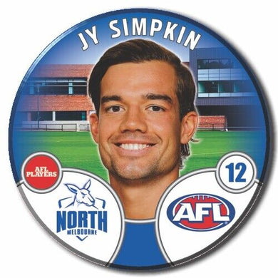 2022 AFL North Melbourne - SIMPKIN, Jy