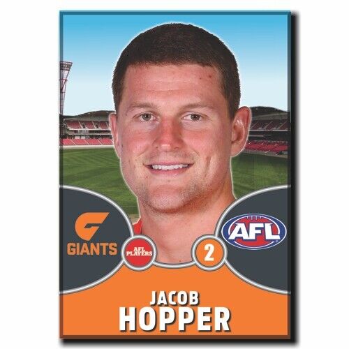 2021 AFL GWS Giants Player Magnet - HOPPER, Jacob