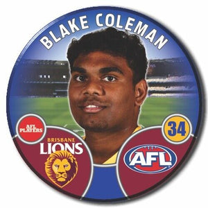 2022 AFL Brisbane Lions - COLEMAN, Blake