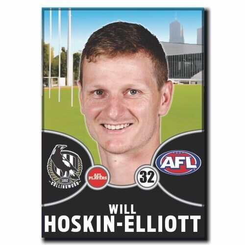 2021 AFL Collingwood Player Magnet - HOSKIN-ELLIOTT, Will