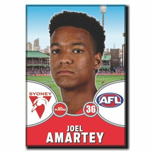 2021 AFL Sydney Swans Player Magnet - AMARTEY, Joel