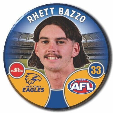 2022 AFL West Coast Eagles - BAZZO, Rhett