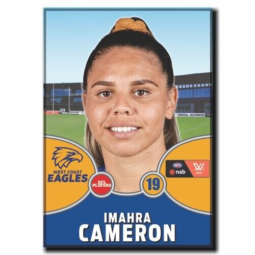2021 AFLW West Coast Eagles Player Magnet - CAMERON, Imahra