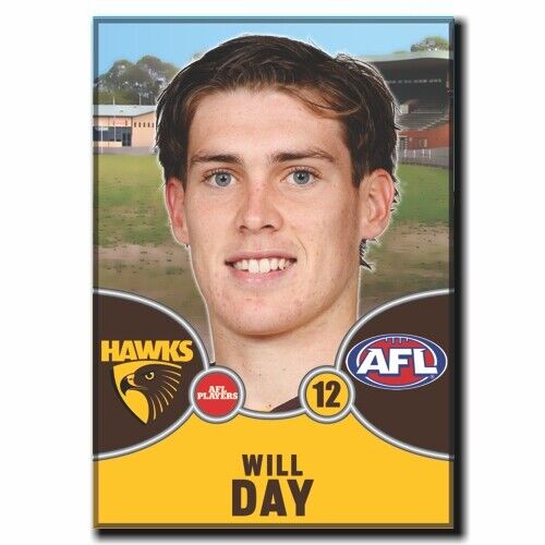 2021 AFL Hawthorn Player Magnet - DAY, Will