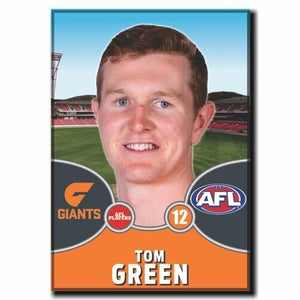 2021 AFL GWS Giants Player Magnet - GREEN, Tom
