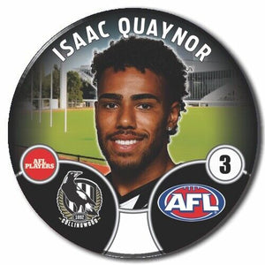 2022 AFL Collingwood - QUAYNOR, Isaac