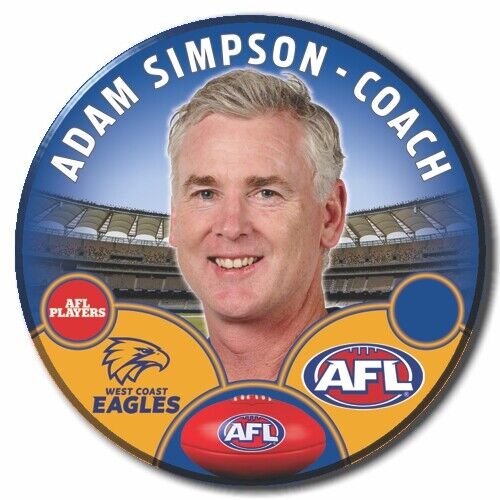 2023 AFL West Coast Eagles Football Club - SIMPSON, Adam - COACH