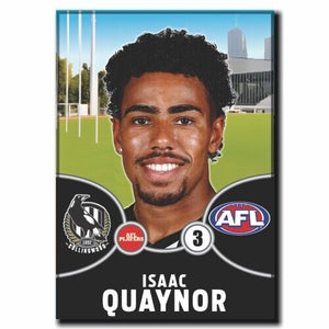 2021 AFL Collingwood Player Magnet -QUAYNOR, Isaac