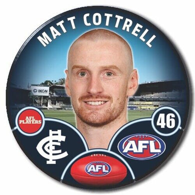2023 AFL Carlton Football Club - CONTRELL, Matt
